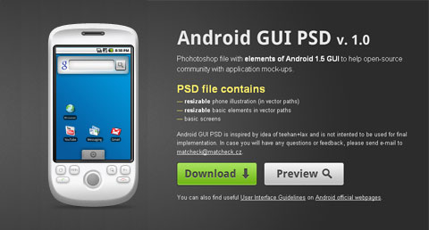 android-gui-psd android-gui-psd