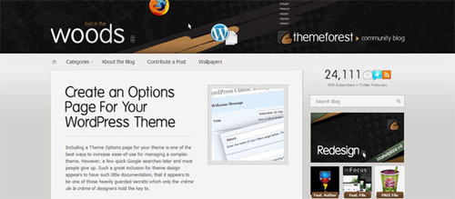 Creer page d'options administration wordpress