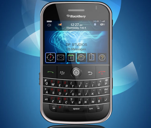 psd blackberry bold