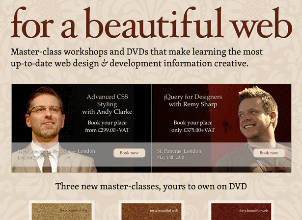 web design trends 2010