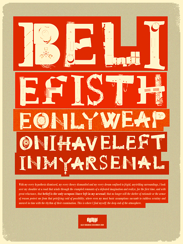 retour de la typographie