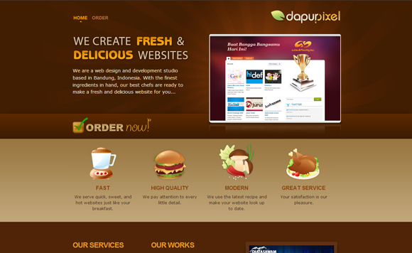 fresh wordpress