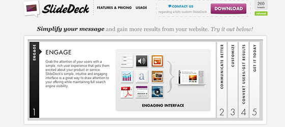 slidedeck slider
