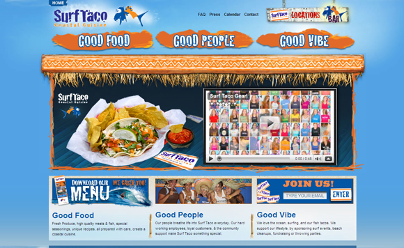 surf taco
