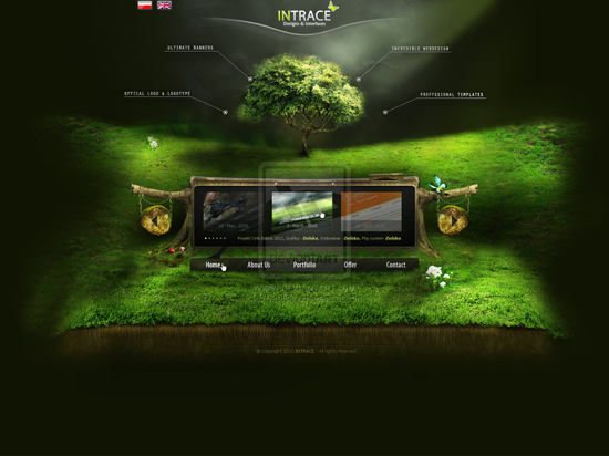 tendances web design 2010