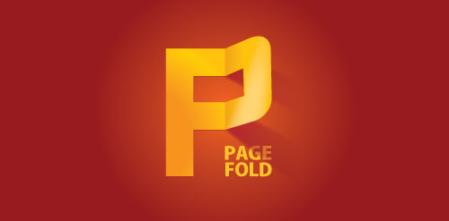 page fold logo