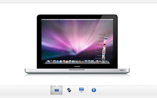 apple-style slideshow jquery css