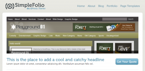 simple folio