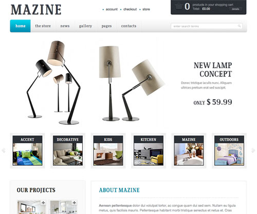 mazine theme wordpress
