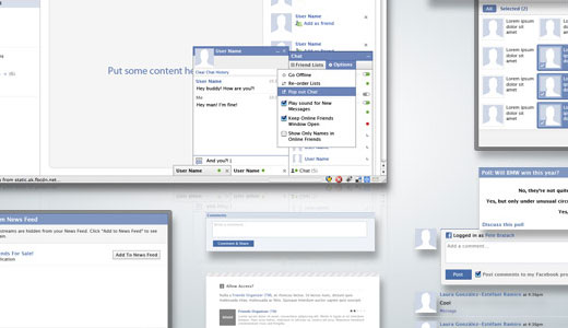 facebook ui kit