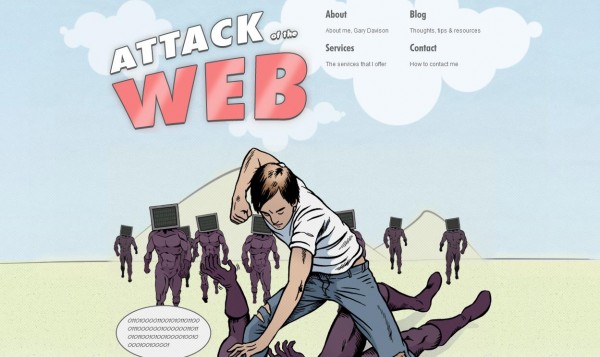 attack of the web