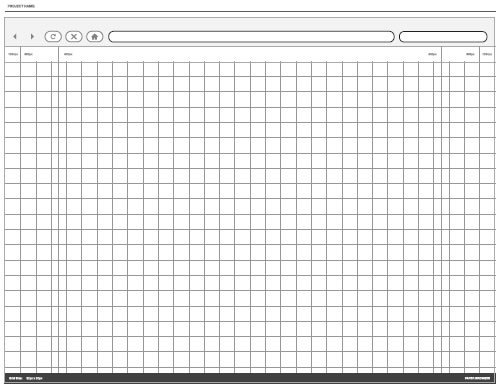 wireframe printable
