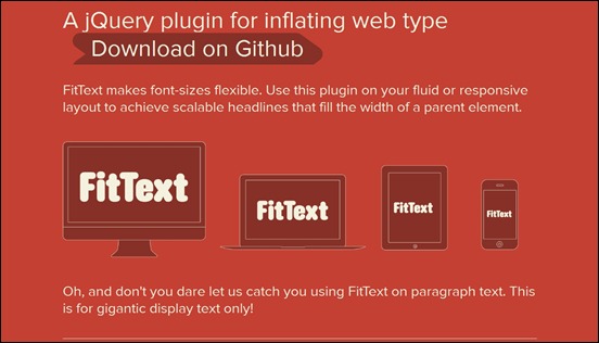 jquery plugin flexible layout