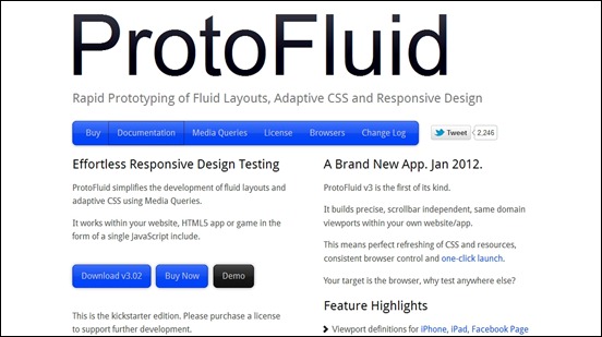 rapid prototyping adaptive responsive design