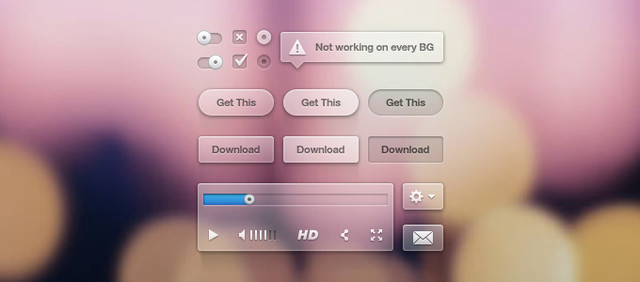 transparent ui kit